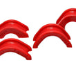 Load image into Gallery viewer, Energy Suspension 74-78 Nissan 260Z/280Z Red Rack and Pinion Bushing Set - Side View