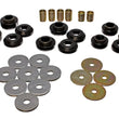 Load image into Gallery viewer, Energy Suspension 75-79 Chevrolet Nova / Chevy II Black Body Mount Set - Main Product View