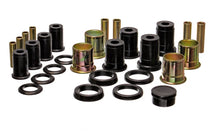 Load image into Gallery viewer, Energy Suspension 75 Chevy Monza/Vega Black Rear Control Arm Bushing Set - Main Product View