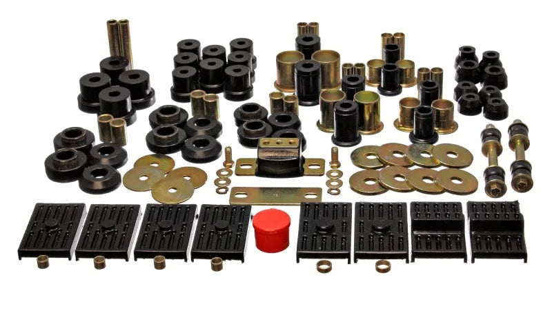 Energy Suspension 76-79 Firebird / 75-79 Nova Black Hyper-flex Master Bushing Set - Main Product View