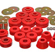 Load image into Gallery viewer, Energy Suspension 78-80 GM Denali XL/Subarban &amp; Yukon XL 4WD Red Body(cab) Mount Set - Main Product View
