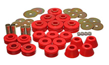 Load image into Gallery viewer, Energy Suspension 78-80 GM Denali XL/Subarban &amp; Yukon XL 4WD Red Body(cab) Mount Set - Main Product View