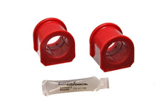 Load image into Gallery viewer, Energy Suspension 79-02 Ford Mustang Red 1-1/4in Front Sway Bar Bushing Set-Reuse Factory Brackets - Main Product View