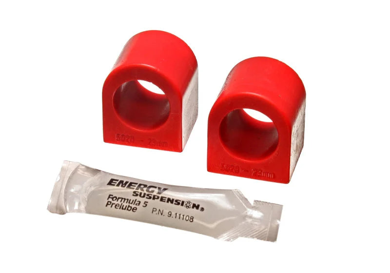 Energy Suspension 79-83 Nissan 280ZX Red 23mm Front Sway Bar Frame Bushings - Main Product View
