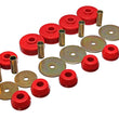 Load image into Gallery viewer, Energy Suspension 79-88 Toyota 4WD (Exc T-100 &amp; Tundra) Red Body Cab Mount Set - Main Product View