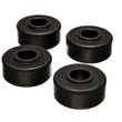 Load image into Gallery viewer, Energy Suspension 79-93 Dodge D-50 2WD / 87-96 Mitsubishi 2WD PU Black Front Strut Rod Bushing Set - Main Product View