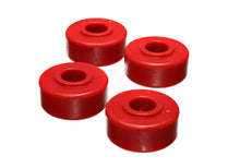 Load image into Gallery viewer, Energy Suspension 79-93 Dodge D-50 2WD / 87-96 Mitsubishi 2WD PU Red Front Strut Rod Bushing Set - Main Product View