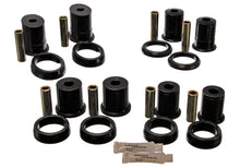 Load image into Gallery viewer, Energy Suspension 79-98 Ford Mustang Black Rear End Control Arm Bushings - Main Product View