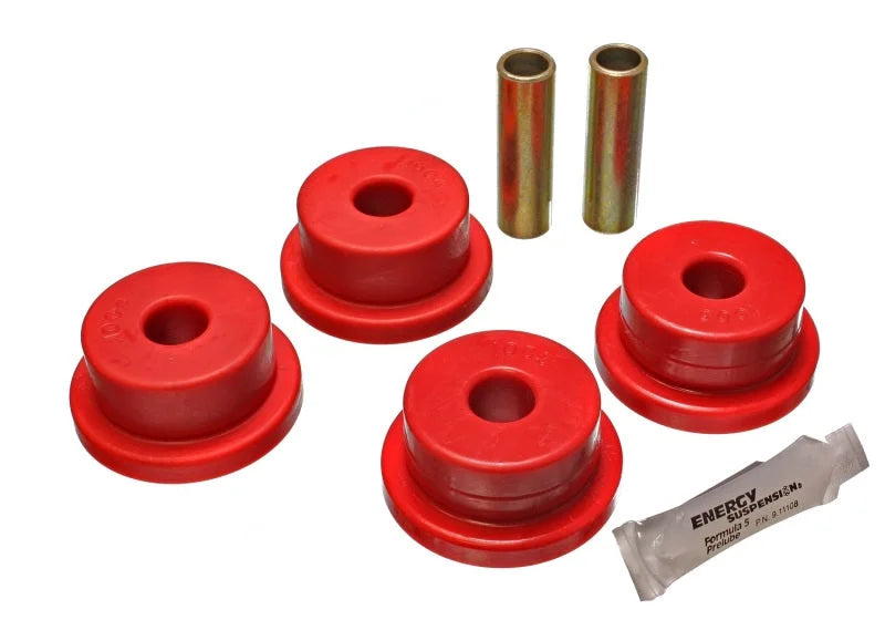 Energy Suspension 80-82 Chevy Corvette Red Differential Carrier Bushing Set - Side View