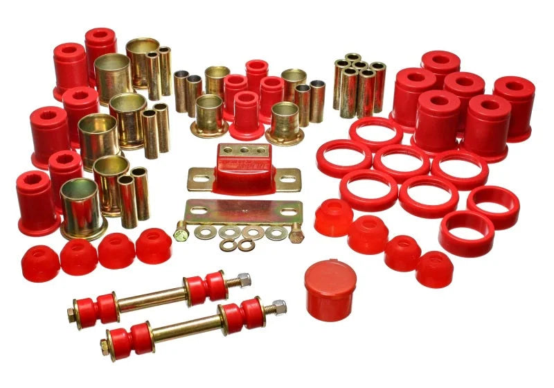 Energy Suspension 80-90 Chevrolet Belair/Biscayne/Caprice/Impala/Station Wagon Red Hyper-flex Master - Main Product View
