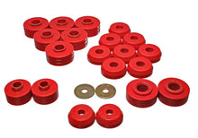 Load image into Gallery viewer, Energy Suspension 80-96 Ford Bronco 4WD Red Body Mount Set - Main Product View