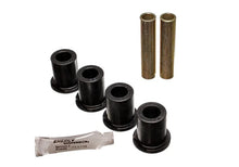 Load image into Gallery viewer, Energy Suspension 80-96 Ford Bronco / F150 / F250 / F350 Black Rear 4WD Frame Shackle Bushings Set - Side View