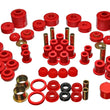 Load image into Gallery viewer, Energy Suspension 80-96 Ford F150 Std/Extra Cab Pickup Red Hyper-Flex Master Bushing Set - Main Product View