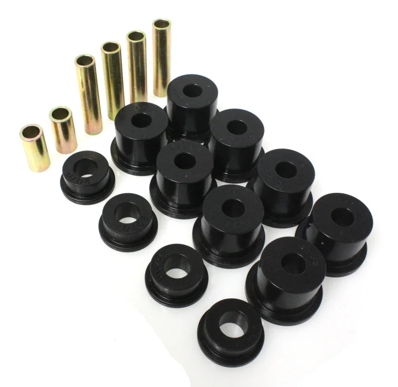 Energy Suspension 80-98 Ford F250/F350 4WD w/ 2 inch ID Black Front Spring Bushing Set - Main Product View