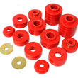 Load image into Gallery viewer, Energy Suspension 80-98 Ford F250/F350 / 80-92 Ford F100/F150 / 85-98 Ford F450 Red Body Mount Set - Main Product View