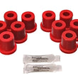 Load image into Gallery viewer, Energy Suspension 81-89 Toyota FJ40/FJ60 Landcruiser 2/4WD Red Front Leaf Spring Bushing (Set of 12) - Main Product View
