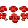 Load image into Gallery viewer, Energy Suspension 81-91 GM Denali XL/Suburban/Yukon XL 2WD/4WD Red Body (Cab) Mount Set - Side View