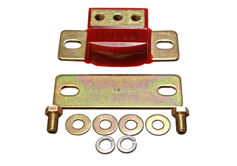 Energy Suspension 82-02 Chevrolet Camaro / 82-02 Pontiac Firebird Red Transmission Mount - Side View