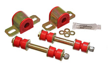 Load image into Gallery viewer, Energy Suspension 82-02 Chevrolet Camaro Red 23mm Complete Rear Sway Bar Bushing Set - Main Product View