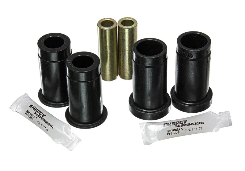 Energy Suspension 82-86 Toyota Supra Black Rear Control Arm Bushing Set - Side View
