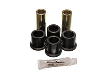 Load image into Gallery viewer, Energy Suspension 82-96 Ford F100/F150 2WD Black Rear Frame Shackle Bushing Set - Main Product View
