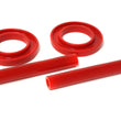 Load image into Gallery viewer, Energy Suspension 83-04 Ford Mustang SVO Red Front Spring Upper &amp; Lower Isolator Set - Main Product View