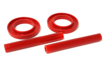 Load image into Gallery viewer, Energy Suspension 83-04 Ford Mustang SVO Red Front Spring Upper &amp; Lower Isolator Set - Main Product View
