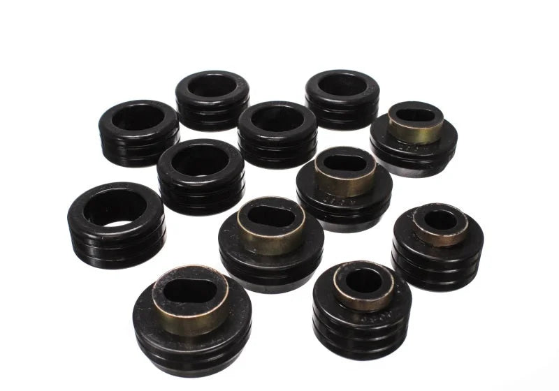 Energy Suspension 83-04 GM S-10/S-15 PU 2WD/4WD Black Body (Cab) Mount Set - Side View