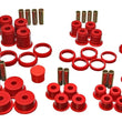 Load image into Gallery viewer, Energy Suspension 84-01 Jeep Cherokee/Wagoneer/Comanche Red Hyper-Flex Master Bushing Set