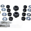 Load image into Gallery viewer, Energy Suspension 84-87 Honda Civic/CRX Black 18mm Front Sway Bar Bushings (Sway Bar link bushings a