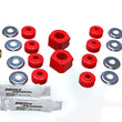 Load image into Gallery viewer, Energy Suspension 84-87 Honda Civic/CRX Red 18mm Front Sway Bar Bushings (Sway Bar link bushings and