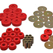 Load image into Gallery viewer, Energy Suspension 84-88 Toyota 4-Runner Red Body Cab Mount Set - Main Product View