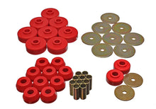 Load image into Gallery viewer, Energy Suspension 84-88 Toyota 4-Runner Red Body Cab Mount Set - Main Product View
