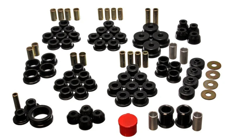 Energy Suspension 84-95 Chevrolet Corvette Black Hyper-flex Master Bushing Set - Side View