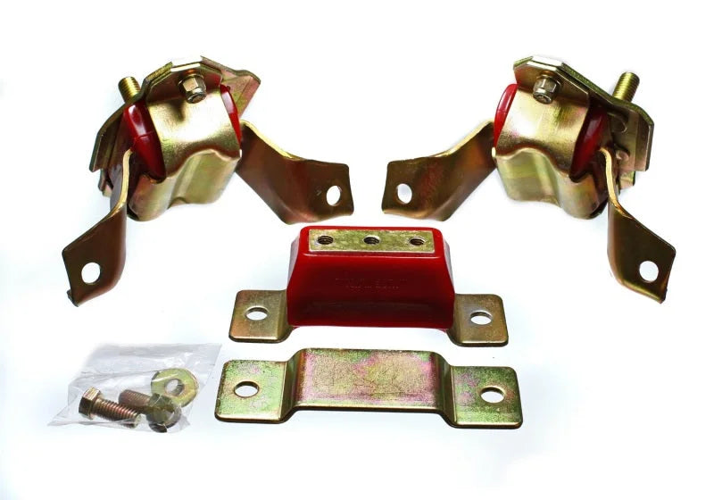 Energy Suspension 84-95 Ford Mustang 5.0 (302c.i.) V8 Red Motor & Transmission Mount Set - Main Product View