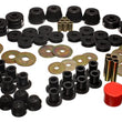 Load image into Gallery viewer, Energy Suspension 85-92 VW Golf/GTI/Jetta / 72-93 Dodge Ramcharger Blk Hyper-flex Master Bushing Set - Side View