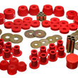 Load image into Gallery viewer, Energy Suspension 85-92 VW Golf/GTI/Jetta / 72-93 Dodge Ramcharger Red Hyper-flex Master Bushing Set - Main Product View