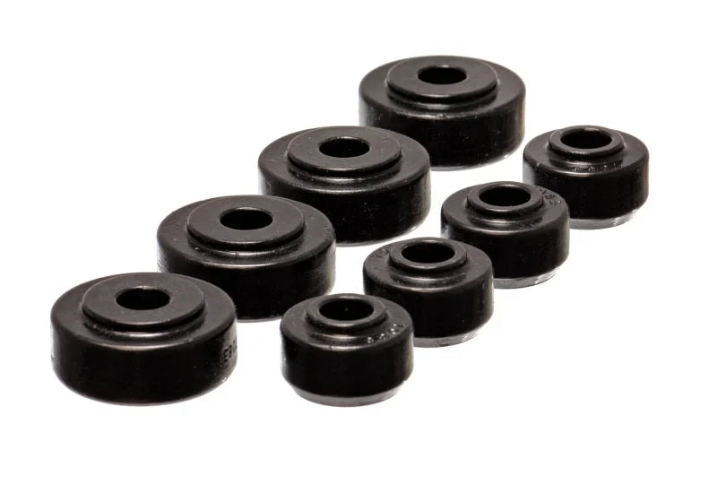 Energy Suspension 86-95 Ford Taurus Black Rear Strut Rod Bushing Set (Sedan ONLY) - Main Product View