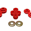 Load image into Gallery viewer, Energy Suspension 86-95 Ford Taurus Red Front Strut Rod Bushing Set - Main Product View