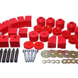 Load image into Gallery viewer, Energy Suspension 86-95 Suzuki Samurai Red 1in Lift Body Mount Set