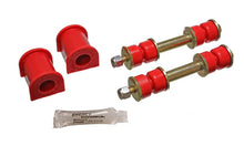 Load image into Gallery viewer, Energy Suspension 86-97 Nissan 720 &amp; Hardbody PickUp 4WD Red 20mm Front Sway Bar Frame Bushings - Main Product View