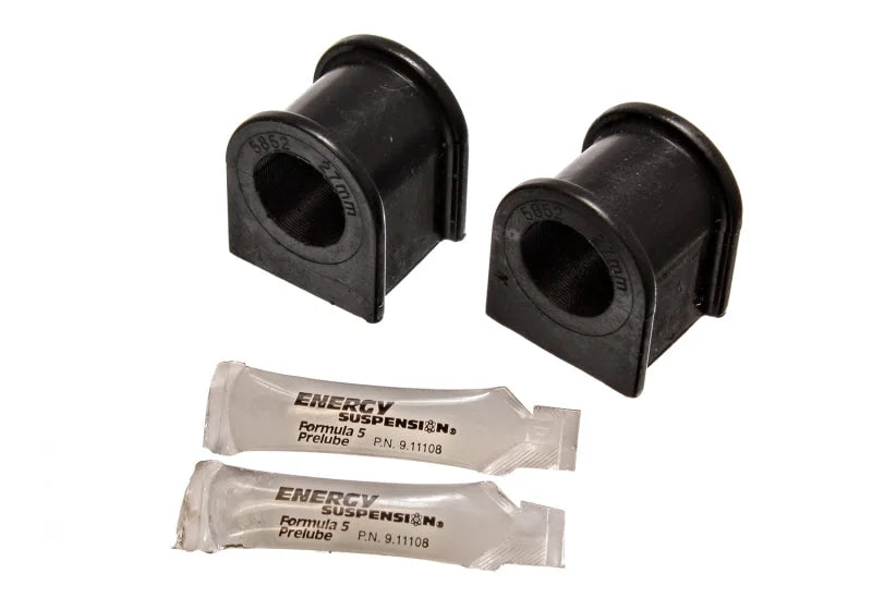 Energy Suspension 87-92 Toyota Supra Black 27mm Front Sway Bar Bushing Set - Main Product View