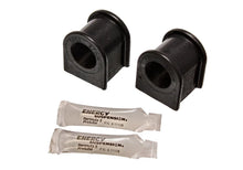 Load image into Gallery viewer, Energy Suspension 87-92 Toyota Supra Black 27mm Front Sway Bar Bushing Set - Main Product View