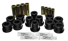 Load image into Gallery viewer, Energy Suspension 87-92 Toyota Supra Black Front Control Arm Bushing Set - Main Product View