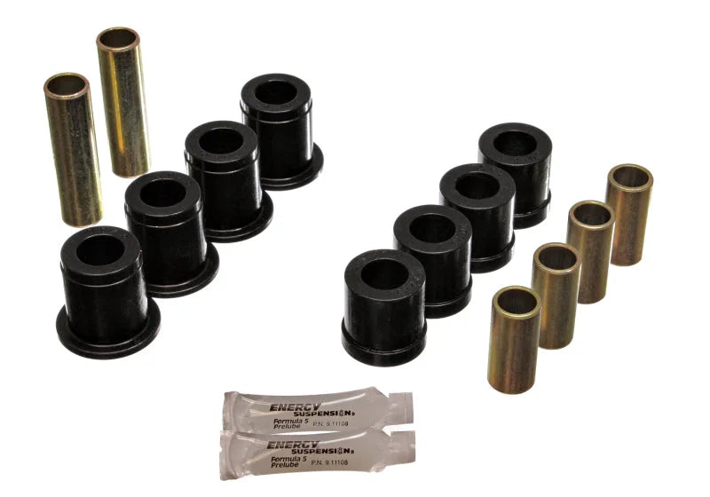 Energy Suspension 87-95 Nissan Pathfinder 2WD/4WD Black Front Control Arm Bushing Set - Main Product View