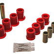 Load image into Gallery viewer, Energy Suspension 87-95 Nissan Pathfinder 2WD/4WD Red Front Control Arm Bushing Set - Side View