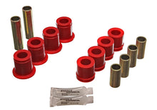 Load image into Gallery viewer, Energy Suspension 87-95 Nissan Pathfinder 2WD/4WD Red Front Control Arm Bushing Set - Side View