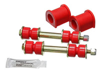 Load image into Gallery viewer, Energy Suspension 87-95 Pathfinder Red 24mm Front Sway Bar Frame Bushings - Back View