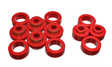 Load image into Gallery viewer, Energy Suspension 87-96 Dodge Dakota 2WD Red Body (Cab) Mount Set - Main Product View