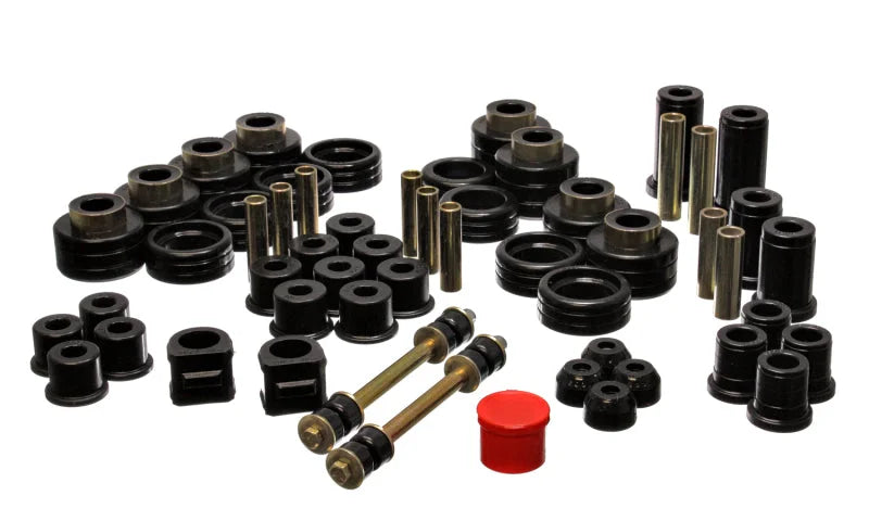 Energy Suspension 88-98 Chevy/GMC 4WD  Black Hyper-flex Master Bushing Set - Side View
